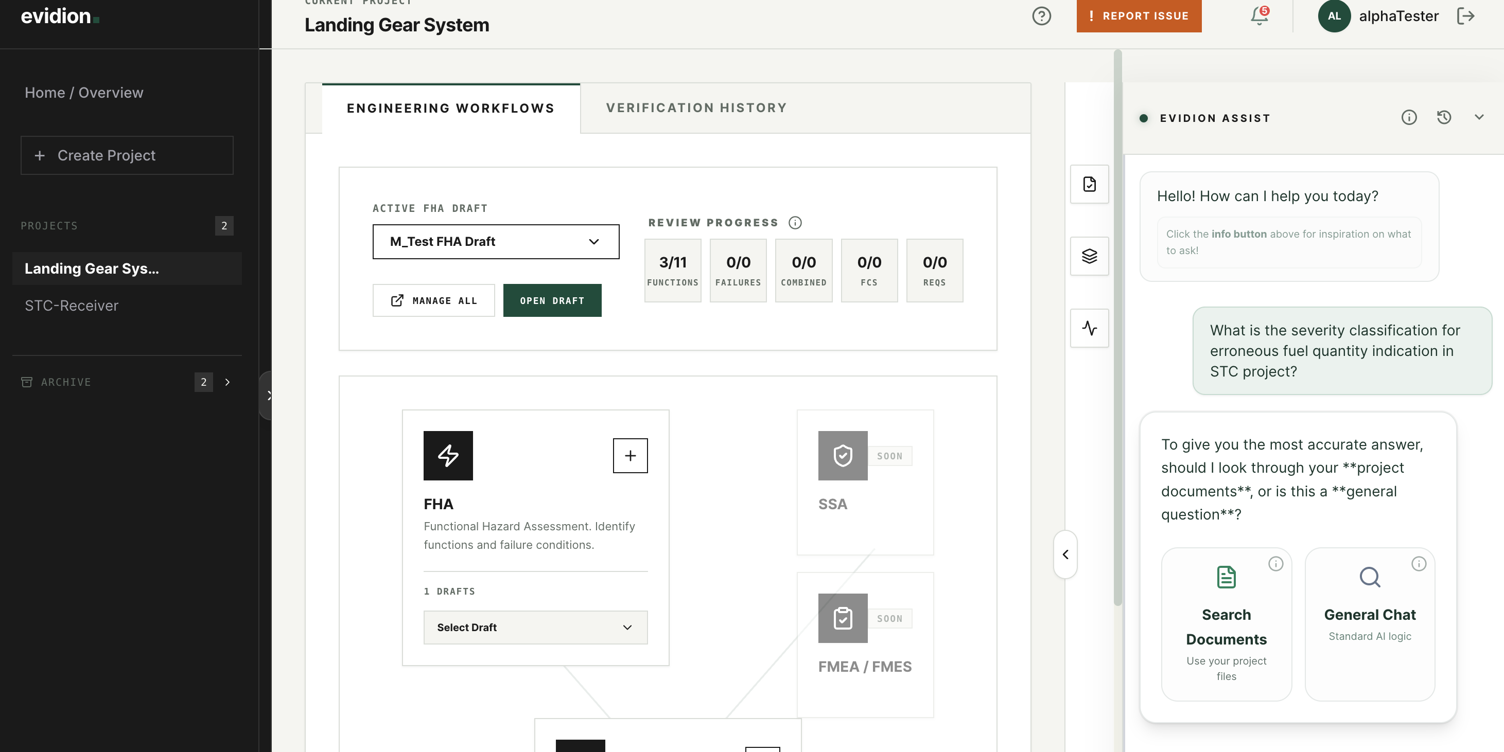 evidion Assist module