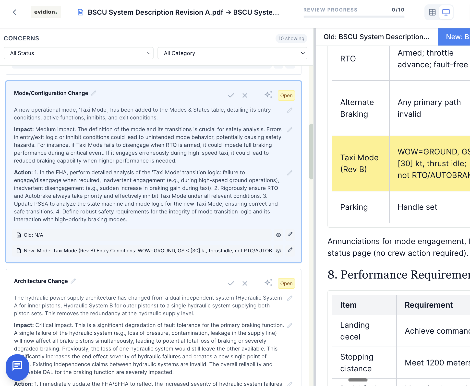 evidion Impact Check module